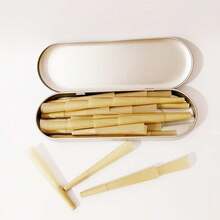 40pcs Pre Rolled Cone | Rolling Papers Cones | (3inch/78mm) | Pack | 78mm Slow Burning Brown Rolling Papers