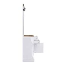 Wardrobe Set With Mirror, Hooks, Drawers And Clothes Rack. - 1 - View 6