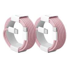 60W Type C To Type C Cable, 1-2pcs Compatible With Iphone 16/15 Fast Charging Cable USB-C To USBC Power Cord Compatible With Iphone 16/15 Pro Plus Pro Max IPad/IPad Pro 12.9/11, Compatible With Samsung Galaxy S25 S24 S23 S22 S21 S20 Ultra S10(White)