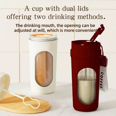 Multifunctional Portable Juicer Cup,2 In 1 Sports High Capacity Fruit And Vegetable Cup Outdoor Juicer Juicer Cup,Fruit And Vegetable