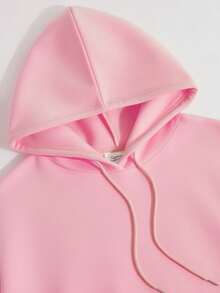 Áo nỉ rộng rãi bằng cotton lót lông cừu ấm áp, in hình hoạt hình bắt mắt dành cho nữ, mềm mại và thoải mái, thích hợp cho thời tiết lạnh, phong cách Y2K, phù hợp cho Ngày Valentine, lễ hội, tiệc tùng, bãi biển, đám cưới, phòng tập thể dục, thanh lịch, kỳ nghỉ - Hồng - Xem 7