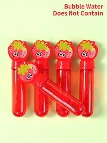10 قطعة من عصي الفقاعات بشكل الفراولة، عصي فقاعات الفراولة الحمراء الحلوة، زجاجات صابون الفقاعات لحفلات عيد ميلاد البنات، ديكور طاولة الحفلة بموضوع الفراولة، نشاط نفخ الفقاعات في الهواء الطلق، عصي فقاعات صغيرة محمولة، نفخ الفقاعات في الحديقة والمسطح الأخضر، عصي الفقاعات الأساسية للحفلات، هدايا عيد الميلاد، تذكارات الحفلة (سائل الفقاعات غير مشمول) - الفراولة - مشاهدة 2