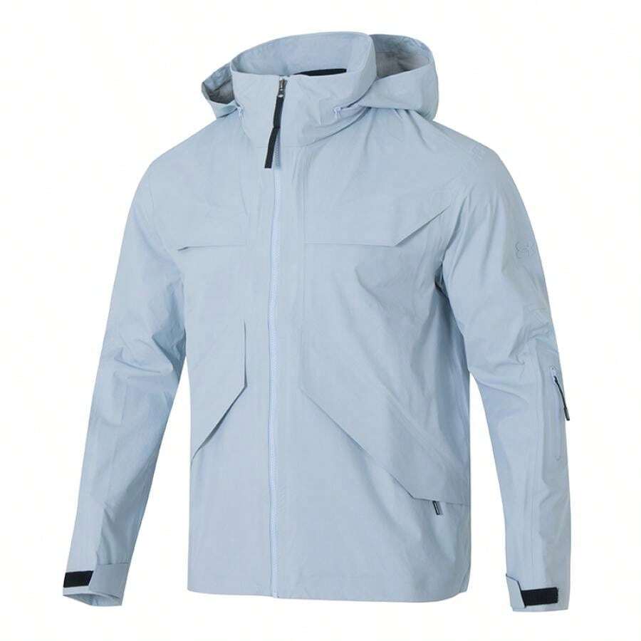 Under Armour 男士夹克/外套 亚太城市夹克-蓝色户外运动日常柔软轻便休闲夹克 6005889-453 - 藍色 - 查看 1