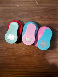 1pc Shell Random Color Machine Embossing Machine, Hole Puncher, Creative DIY Flower Hole Puncher, Beginner Handmade Materials, Embossing Machine, Labor-Saving And Labor-Saving Embossing Machine, Halloween Gift, Christmas Gift - Multicolor - View 6