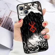 s, s -Hülle Anime  Schwarze Handyhülle für Apple  16 15 14 13 12 mini 11 8 7 Pro Max Plus Silikon Funda Shell Weiche Abdeckung Capa - Hbk08 - Übersicht 6