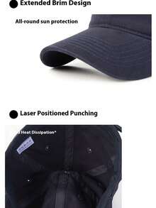 TEDDY LE MI 1pc Unisex Letter Print Baseball Cap, Fashion Outdoor Sports Hiking Running Casual Cap, Available In Black, Red, White, Khaki, Orange, Pink, Green, Navy Blue