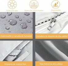 Quilt Dust Covers - Plata - View 4