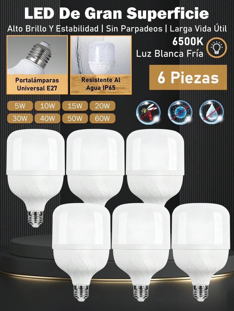 LED Bulbs - 5W-6PZS - Übersicht 1