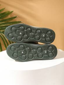 2025春秋新款北京布鞋，厚底镂空凉鞋，软底舒适步行鞋，百搭时尚，舒适不伤脚 - 軍綠色 - 查看 7