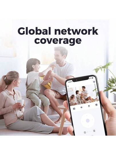 Mini WiFi Camera Motion Detection, Night Vision, 360° Rotation, Portable Indoor Monitor Baby, Pets, Door, Car view 6