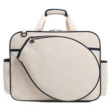 2025 新款网球拍包高品质橙色专业成人男女款单肩手提包大容量，适合网球和羽毛球 - 彩色 - 查看 12