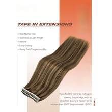 150grams Tape In Hair Extensions Human Hair,#60 Platinum Blonde 16-26inch,20Pcs/50Grams,100% Brazilian Remy Tape Ins Real Human Hair Extension,Christmas Birthday Gift For Women, Perfect For Daily Party & Wedding Use, 4-5 Packs To Add Length & Volume - S4/27 - 查看 2