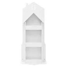 Rotating Bookshelf Book Display Shelf Floor Standing Bookshelf - White - View 6