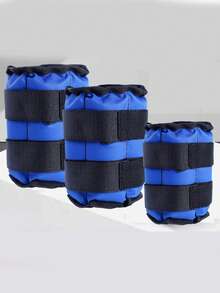 2 piezas Pesas para muñeca/tobillo, Bolsas de arena para entrenamiento de fuerza, Especificación seleccionable de 1-6kg, Bolsas de arena dedicadas para entrenamiento