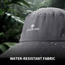 TACTICAL BIRD UPF 50 Boonie - Gorra de protección para el sol, sombrero de pesca, sombrero de playa y senderismo, remo, remo, kayak para hombres, Gris-oscuro, Large-X-Large - 1 - Ver 8