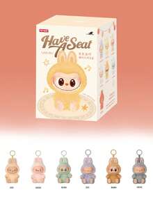 THE MONSTERS- Have A Seat Vinyl Plush Series Blind Box – Soft Plush & Collectible Vinyl Face,Halloween Collectible Gifts,Mystery Figure, Single Sealed Box