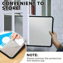 1/2 PCS Stainless Steel Greaseproof Splash Guard, Comes With Apron,Space-Saving Foldable Design For Stove Top, Induction, Oven - Easy To Clean Kitchen Splash Guards For Modern Kitchens, Cooking Protection, Sleek Finish, Durable Construction, Cooking Shield - Nhiều màu - Xem 4