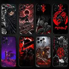 Anime  Guts  Phone Case Covercompatible With  16,15,14,13,12,11 Plus,Pro Max,XS,X,XR,SE,Mini,8,7,Soft Silicone Black Cover,Covercompatible With  17 Case,  17 Pro Case,  17 Pro Max Case - z3 - 查看 3