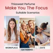 0.34fl.Oz Fruity Fragrance Roll-On Perfume Oil, Suitable For Body, Travel Size, Ideal For Daily Use/Date/Vacation, Great Gift - Jasmine Patchouli - View 4