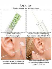 60 szt. drucików do czyszczenia uszu, zestaw do czyszczenia uszu z płynem ziołowym, żyłka do czyszczenia uszu, zestaw narzędzi do pielęgnacji uszu z nicią dentystyczną, jednorazowe narzędzie do czyszczenia uszu, narzędzie do czyszczenia uszu z woskowiny do domu, salon, sypialnia, łazienka, wystrój domu, akcesoria podróżne, wesele, impreza, urodziny, prezenty dla mężczyzn, mama, tata, przyjaciele, Nowy Rok, akcesoria, zabawny prezent (fioletowy), szkoła, powrót do szkoły, podróże, niezbędne rzeczy w podróży, niezbędne rzeczy w domu, środek do czyszczenia uszu