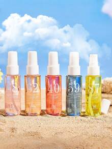 1/4/5 Piezas Set de Bruma Perfumada Serie Brasileña, Incluye Caja de Regalo, Fragancia de Larga Duración, Edición Limitada de Bruma Perfumada, Aceites Esenciales Naturales Mezclados con Peonía, Rosa, Fresa, Melocotón, Naranja, Azahar, Madera de Agar, Magnolia, Vainilla, Coco y Pitaya con Aromas Frutales - Multicolor - Ver 3