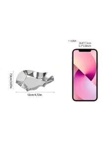 5pcs/10pcs Oyster Dish Holder Kitchen Utensil, Cookware Holder, Sauce Dish Tray, Oyster Baking Mould - Silver - View 10