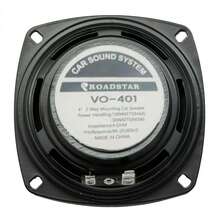 YAIUZGOO 1PC 汽车改装音响喇叭 4英寸300W 2分频全频汽车音响扬声器重中低音超薄改装喇叭 - 黑色4寸 - 查看 4