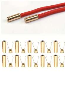 20 Heavy-Duty Rope Locks - Protecting Shoelaces, Drawstrings, Pants, Bags, Hoodies - Adjustable Metal Clips For Easy Installation - Suitable For DIY Handicrafts, Clothing And Organizing Cables - (Black) For Clothes, Handicraft Products, Fashionable Metal Surfaces, Sturdy Metal Structures, Bag Fasteners, Compact Designs, Sturdy Fasteners, Adjustable Clips, And Handicraft Enthusiasts - Multicolor - View 6