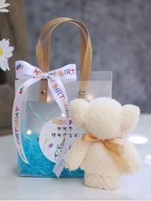 مجموعة أكياس هدايا زرقاء مع شريط، علاقة بطاقة وحشو من الحشيشة الاصطناعية. قابلة لإعادة الاستخدام، بتصميم مقبض. مناسبة لتغليف هدايا الحفلات، تذكارات الزفاف، تغليف منتجات البيع بالتجزئة، هدايا عيد الميلاد، تغليف الهدايا التذكارية، الهدايا الرومانسية وتغليف هدايا إعلان الحب.