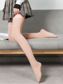 Damen Kniestrümpfe, hohe Halloween Socken, Oberschenkel-Strümpfe für Cosplay Partys