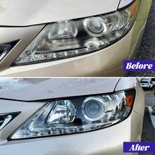 JB-XPCS Kit de restauración de faros con agente de renovación, eliminador de arañazos, reparación de faros y pulido para accesorios de automóvil