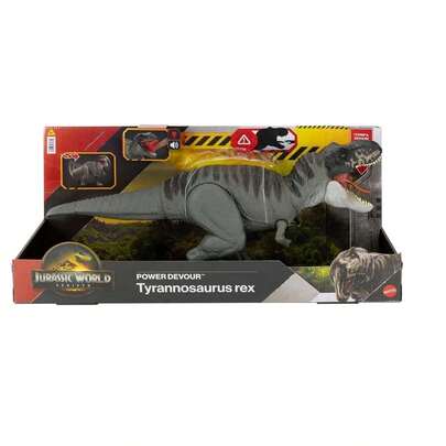  Jurassic World T-Rex Attacks Articulated Dinosaur With Sound. 9x21x12 Cm. ✅ Delivery Within 24/48 Hours To Spain (Mainland) - Jurassic World - Toy Animals - Mattel - Ref. JCH02