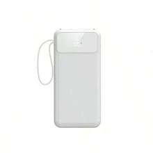 1pc 10000mAh Power Bank, Built-In 4 Cables, Smart Display, LED Light, Initial Voltage Display Inaccuracy, Suitable For Graduation Gifts, Singles Party Gifts, Bridesmaid Gifts - Multicolor - View 8