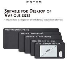 Protezione in pelle per scrivania da ufficio, tappetino da ufficio, tappetino mouse grande, tappetino in pelle PU antiscivolo e assorbente per inchiostro, tappetino per scrivania laptop, blocco note impermeabile per ufficio e casa