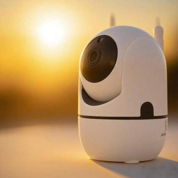 1 Stück Ultra HD Intelligente Kamera. Mit intelligenter Verfolgung macht sie die Überwachung sorgloser. Sie hat Funktionen wie Bewegungserkennung, hochauflösende Nachtsicht, Zwei-Wege-Audio und 360° Panorama-Überwachung. Es ist eine Kamera, die sich für die Überwachung von Senioren, Babys und Haustieren zu Hause eignet.