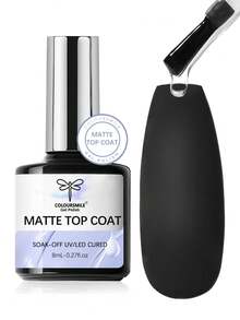 3 件套底油、面油和哑光面油凝胶指甲油套装哑光面油 UV LED 美甲指甲油底漆可浸透表面指甲凝胶套装美甲 DIY 沙龙女孩礼物 - 無色 - 查看 13