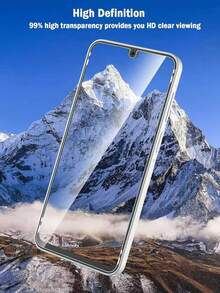 2pcs Compatible With Samsung Galaxy A17 5G Screen Protector, Tempered Glass Material, Super Durable, 9H Hardness Anti-Shattering, Bubble-Free, Compatible With Galaxy A16 Screen Protector, Suitable For Phone Cases - Clear - View 8