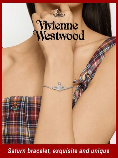  Vivienne Westwood Mini Bas Relief Chain Bracelet