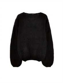 Women Sweaters - Black - View 5