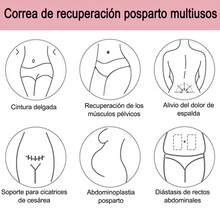 ANTSAY Faja Postparto Envolvente, Envoltura del Vientre Posparto, Cintura Abdominal Posnatal y Cinturón Pélvico, Fajas para Mujer Varillas Flexibles,Faja de Cintura Ajustable en 4 Dimensiones, XL - Beis - Ver 6