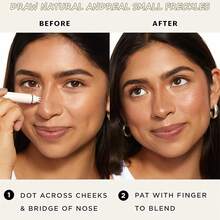 Faux Freckle Stamp Pen, Waterproof Fake Freckles Stain Marker Pencil Tool For Natural And Lifelike Sunkissed Face Freckle Makeup, Quick Dry & Long-Lasting Freckle Stamp (1 #   Light)