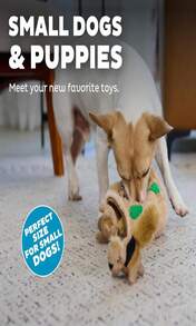 Outward Hound Hide A Birthday Cake, Plush Puzzle Birthday Themed Dog Toy - Replacements Pack of 3 - 查看 4