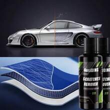 奥仕丁汽车漆面护理划痕修复剂漆面划痕修复保护划痕去除抛光汽车划痕蜡深度修复神器漆面去污去痕膏划痕修复剂跨境版 - 彩色 - 查看 4