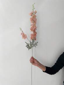 1 bông hoa chim bói cá nhân tạo, hoa chim bói cá bằng lụa dài 33 inch, cây giả thân dài trông như thật, thích hợp để trang trí nhà cửa, văn phòng, sân vườn, đám cưới, bàn ăn, bình hoa. - Nhiều màu - Xem 7