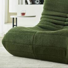 Sitzsack Sofa Bodensofa, Lesesessel Bequem Beanbag Bodenstuhl mit Rückenlehne, Lazy Sofa Bodensessel Sitzsack Erwachsene Sitzsack Sessel für Schlafzimmer Wohnzimmer