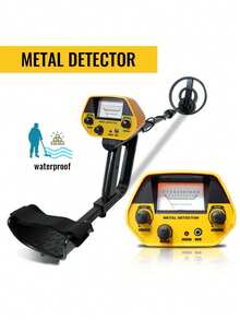 Adult Outdoor High Sensitivity MD5090 Metal Detector - Adjustable, Easy To Use, Suitable For Treasure Hunting And Archaeology, Detects Coins, Gold Coins, Silver Coins (Battery Not Included), Best Choice For Halloween Gift.