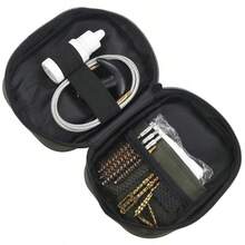 9Pcs/Set Cleaning Kit Pull Through Gun Cleaning Kit For .17 .22 .270 .300 Calibre - Green - View 3