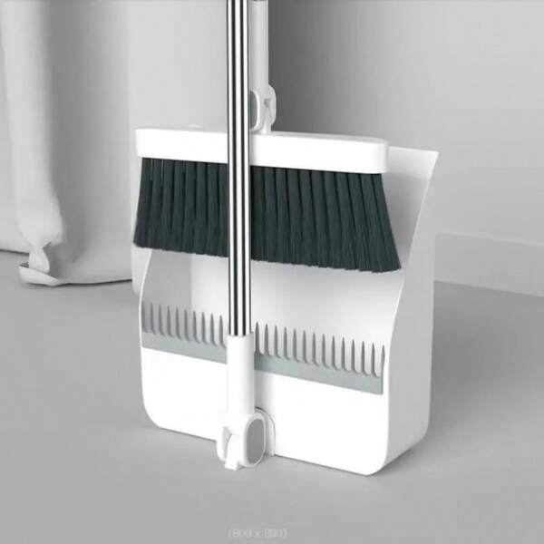 Ensemble balai et pelle, balai ménager épais et transparent de haute qualité en gros, combinaison de brosse à balayer et de pelle