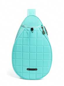 XINGNAN 2025 New High-End Professional Tennis Racket Bag, Shoulder Bag For Badminton Training, Suitable For Teenagers, Available In Pink, Purple For Women, White, Black For Men, Lightweight Crossbody Outdoor Backpack With Large Capacity - Multicolor - View 8