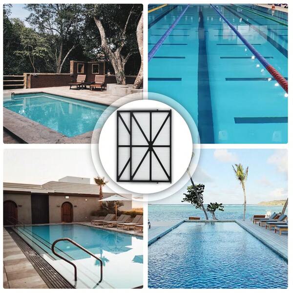 2 unidades Cartucho de filtro para limpiador de piscina, paneles de filtro de cartucho compatibles con RCX70101 PAK2 Hayward Tiger Shark Aqua Vac Filtros de robot limpiador de piscina